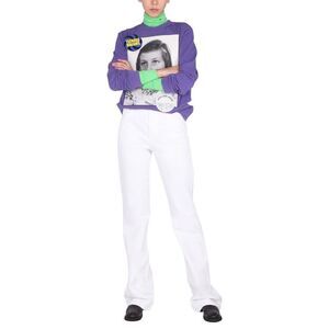 RAF SIMONS Teenage Dreams Graphic Sweatshirt Women PURPLE Sweaters & Knitwear
